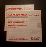 Cerebrolysin 215,2 mg/ml soluție injectabilă 10 fiole 200 lei