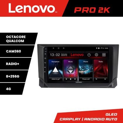 Navigatie Seat Ibiza 2017- Lenovo Kit-IBZ 8 core QLED 2K 8+256 360 Android Waze USB Navigatie Internet Youtube Radio CarStore Technology