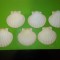 6 COCHILII de SCOICI NATURALE mari Saint Jacques pentru ICRE , FRUCTE DE MARE 3