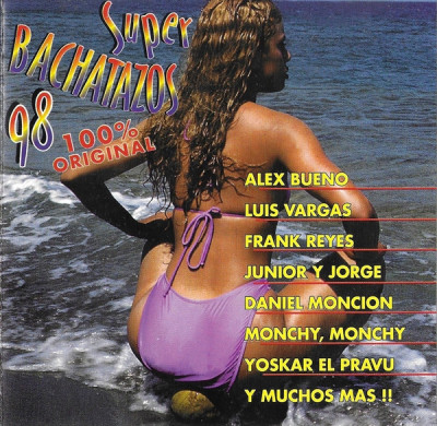 CD Super Bachatazos 98, original foto