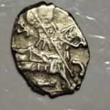 Rusia Țarista 1 kopeick /copeica 1700 argint Petru l cel Mare