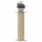 Cumpara ieftin Suporturi plante 2 buc. stejar sonoma 30x30x95cm lemn prelucrat