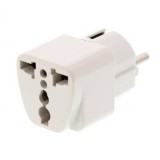 Adaptor universal la schuko 230V 16A alb, Generic