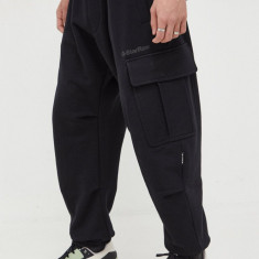 G-Star Raw pantaloni de trening din bumbac culoarea negru, neted