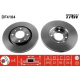 Disc frana fata TRW DF4184