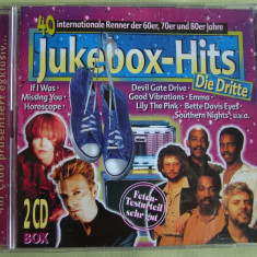 2 CD la pret de 1 - JUKEBOX HITS 1960 / 1970 / 1980 - 2 C D Originale ca NOI
