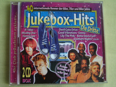 2 CD la pret de 1 - JUKEBOX HITS 1960 / 1970 / 1980 - 2 C D Originale ca NOI foto