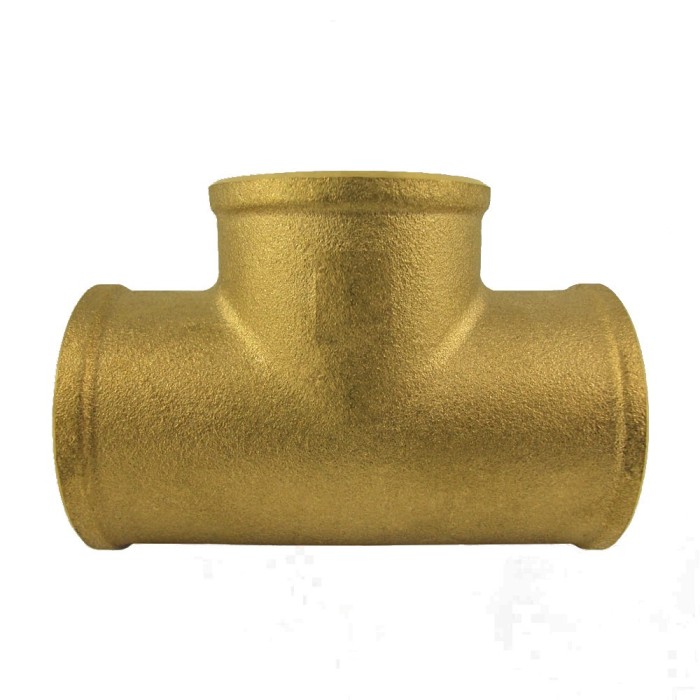 Gewindefitting Messing T-St&uuml;ck 3/8&quot; IG