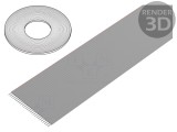 Cablu bandă 1,27mm litat 3M neecranat PVC gri 91,5m (cod 3801/10)