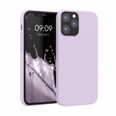 Husa pentru Apple iPhone 12 / iPhone 12 Pro, Silicon, Mov, 52641.140 foto