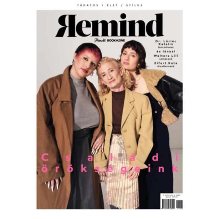 Remind Bookazine 2024/4. - Tudatos/&Eacute;let/St&iacute;lus