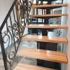 Trepte lemn 4x30cm din stejar stratificat cu lamela continua