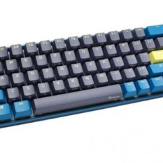 Tastatura Gaming Mecanica Ducky One 3 Daybreak SF Cherry MX Clear RGB LED, USB, Layout US (Albastru)