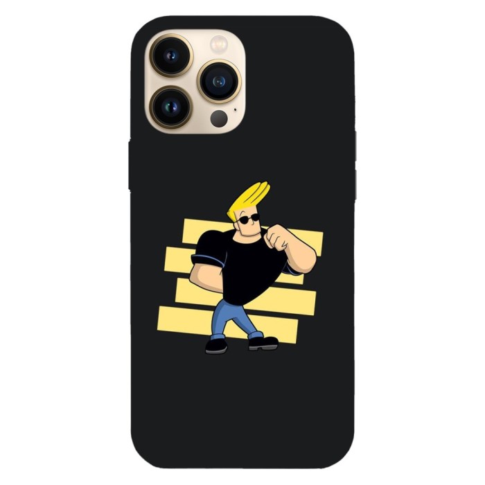 Husa compatibila cu Apple iPhone 13 Pro Max, Viceversa, model Hi im Johnny Bravo , Silicon, TPU
