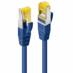 Cablu de retea S/FTP cat 7 LSOH cu mufe RJ45 Albastru 3m, Lindy L47280 foto