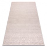 Covor sisal Flat 48603/526 Ochi crem roz, 140x200 cm, Dreptunghi