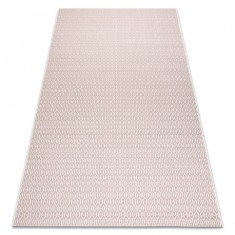 Covor sisal Flat 48603/526 Ochi crem roz, 200x290 cm