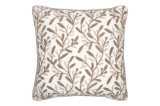 Perna Decorativa Ombrage 40x40cm, Culoare Natural, 55% Bumbac 45% Poliester