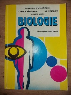 Biologie. Manual pentru clasa a 7-a - Elisabeta Mandrusca, Aurora Mihail foto