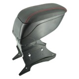 Cotiera 48014 neagra + cusatura rosie H, Oem