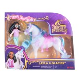 UNICORN ACADEMY SET PAPUSA LAYLA SI UNICORNUL GLACIER SuperHeroes ToysZone