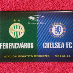 Magnet fotbal-inaugurare stadion-meci Ferencvaros Budapesta-CHELSEA (10.08.2014)