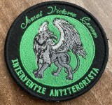 C7 214 - Ecuson tematica militara - interventie antiterorista - piesa de colectie