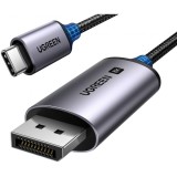 Cablu Audio si Video USB-C - DisplayPort UGREEN CM556 (25157), 1m, Gri