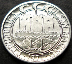 Moneda FAO 1 LIRA - SAN MARINO, anul 1977 *cod 827 B foto