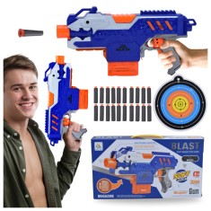 PISTOL AUTOMAT, PUȘCĂ CU SĂGEȚI, LANSATOR DE MAGAZIE, CARTOUȘE CU SPUMĂ