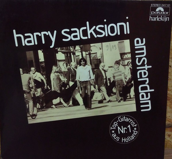 VINIL Harry Sacksioni &lrm;&ndash; Amsterdam - VG+ -