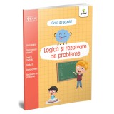 Logica si rezolvare de probleme, Gama, 4-8 ani, activitati extracurriculare, clasa pregatitoare, carte educativa, brosata, 32 pagini