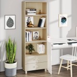 Dulap &icirc;nalt &bdquo;HAMAR&rdquo; maro miere 60x35x180 cm, lemn masiv de pin