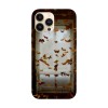 Husa compatibila cu Apple iPhone 14 model Butterfly Storm, Silicon, TPU, Viceversa, Transparent, Carcasa