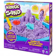 Set nisip kinetic complet mov Kinetic Sand foto