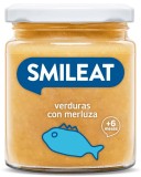 Piure cu legume si merluciu, +6 luni Smileat