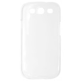 Husa Muvit Clear Back tip capac plastic transparent + folie plastic pentru Samsung Galaxy S3 i9300 / Galaxy S3 LTE i9305