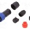 Conector circular, tata, 10 pini, BULGIN - PXP4010/10P/4550