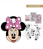 Set de Colorat cu Pastele &icirc;n Geantă de Carton Minnie