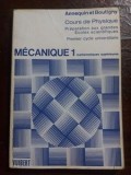 Mecanique 1- Annequin, J. Boutigny