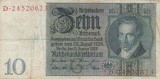 GERMANIA 10 reichsmark 1929 - P180a VF!!!