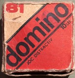 Cumpara ieftin Per.COMUNISTA ANII &#039;80/ DOMINO(Joc distractiv),,ARTA DECORATIVA&quot;Cluj-Napoca,1984