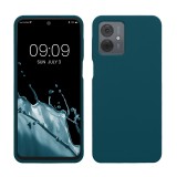 Husa Kwmobile pentru Motorola Moto G14, Verde inchis, Silicon, KWM000022ND004C, Carcasa