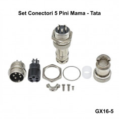 Set Conector Tip Aviator 5 Pini foto