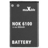 Acumulator Maxlife pentru Nokia 6100 / 2650 / 6300, BL-4C