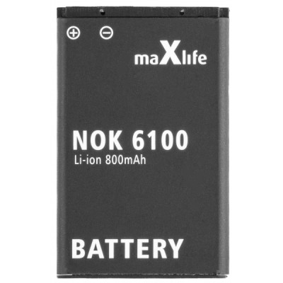 Acumulator Maxlife pentru Nokia 6100 / 2650 / 6300, BL-4C foto