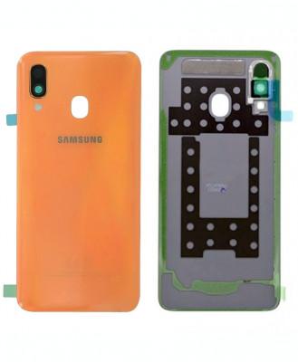 Capac Baterie Samsung Galaxy A40, SM A405 Orange Coral foto