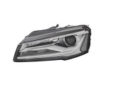 Far Audi A8 (D4/4f), 11.2013-09.2017, montare fata, stanga, bi-xenon; cu lumini de zi tip LED; D3S+H7+PSY24W; electric; fara ballast; fara modul LED;, Hella