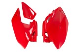 Set laterale spate Honda CRF 450X 05- 16 Negru Alb Rosu, UFO