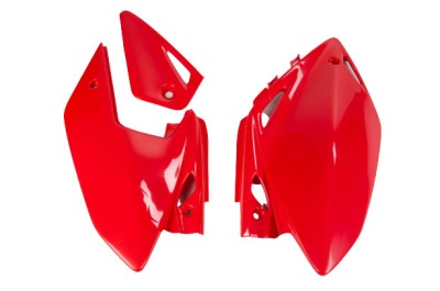 Set laterale spate Honda CRF 450X 05- 16 Negru Alb Rosu foto